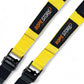 Fita de Suspensão Tipo TRX Amarelo X Preto