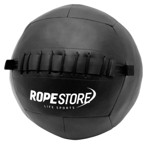 Kit 6 Bolas Wall Ball 10,12,14,16,18,20 Libras Preta - Rope Store #