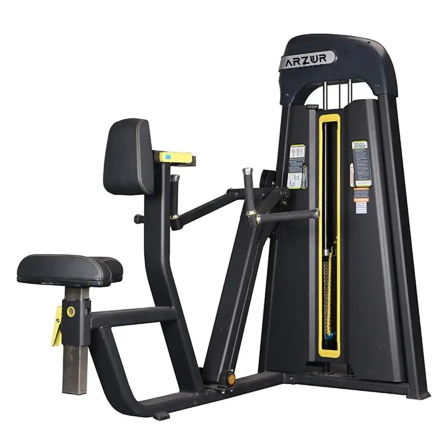 MÁQUINA VERTICAL ROW REMADA CARGA130 KG LINHA HARD ARZUR FITNESS