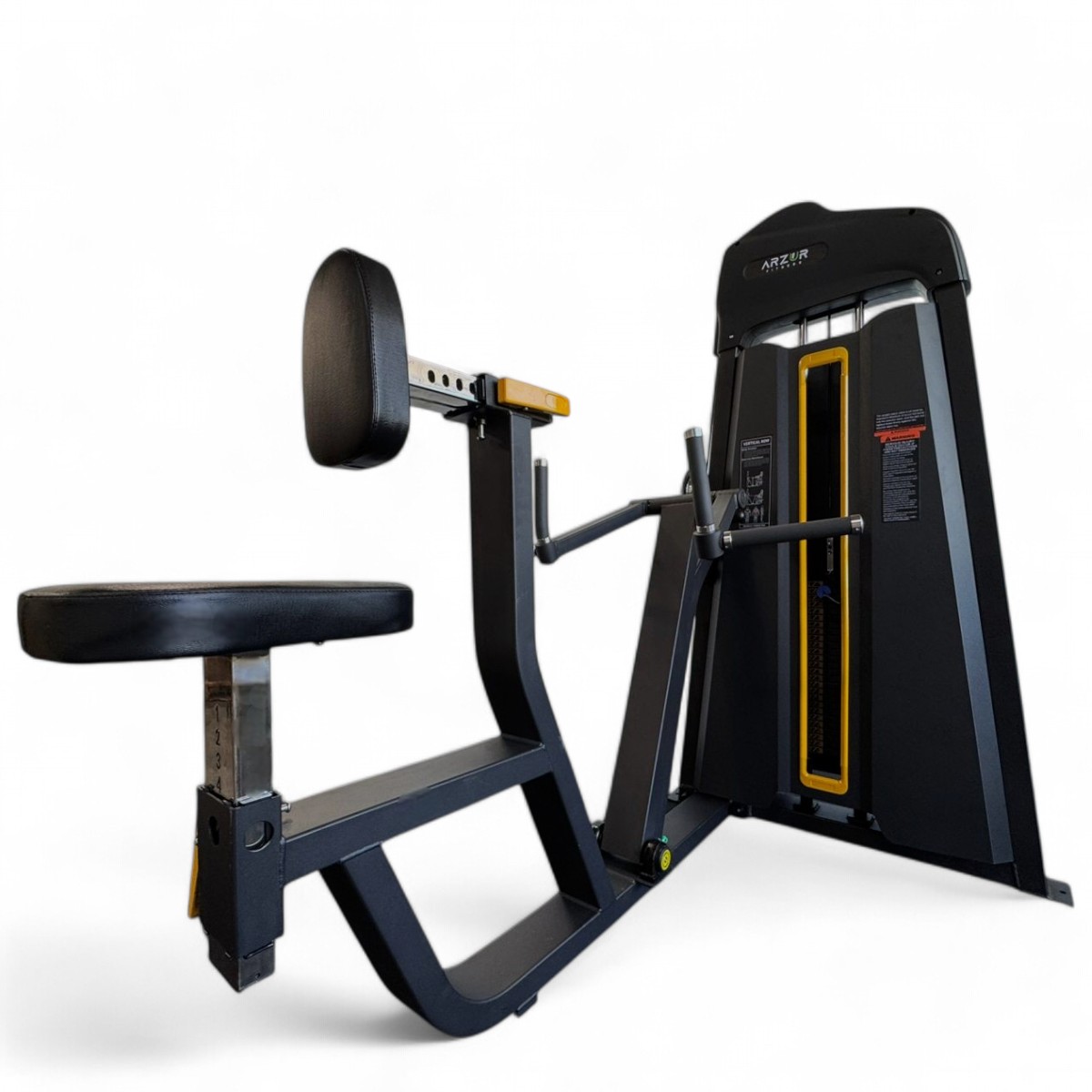 MÁQUINA VERTICAL ROW REMADA CARGA130 KG LINHA HARD ARZUR FITNESS